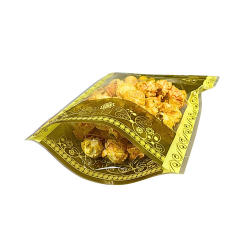 Both Side Transparent Stand Pouch Bag with Design (OOZ-E / OOZ-F)