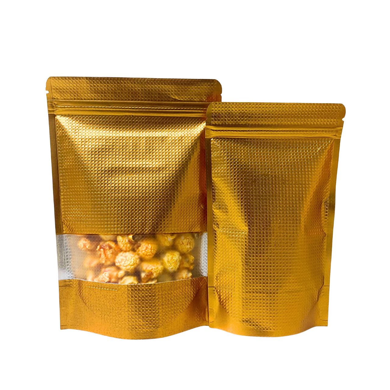 Gold Embossed Stand Pouch Bag (EAO)