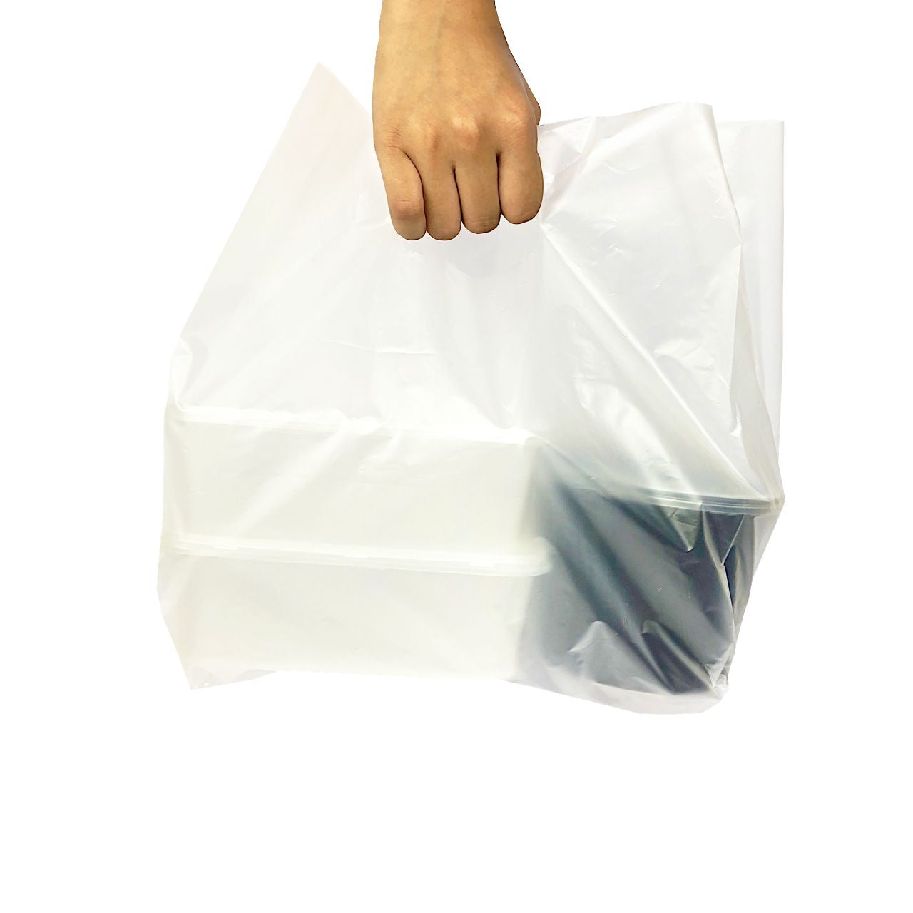 HDPE Bag with Die-cut Design on Top (HMDC)