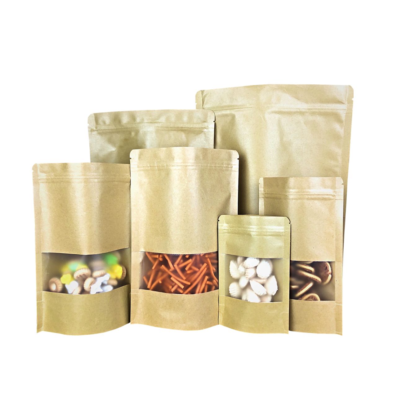Kraft Paper Bag with Matt Window (POZ)