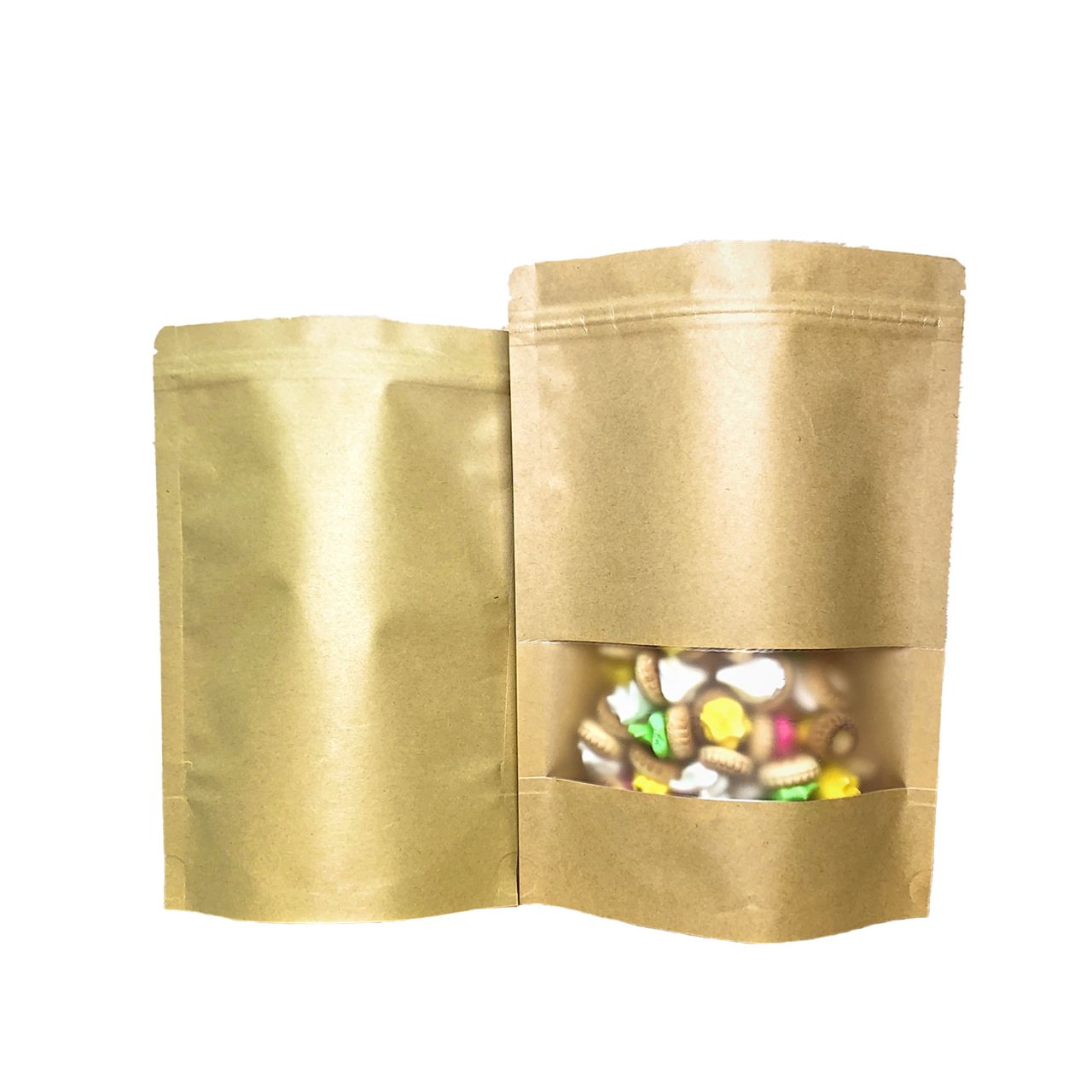 Kraft Paper Bag with Matt Window (POZ)