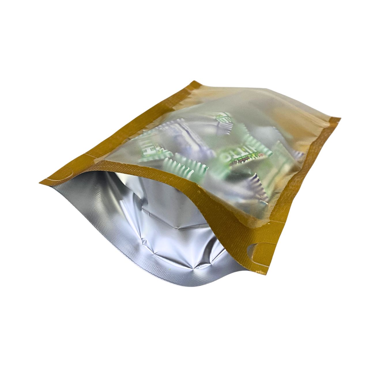 Matt Gold Colour Stand Pouch Bag (MGZ)