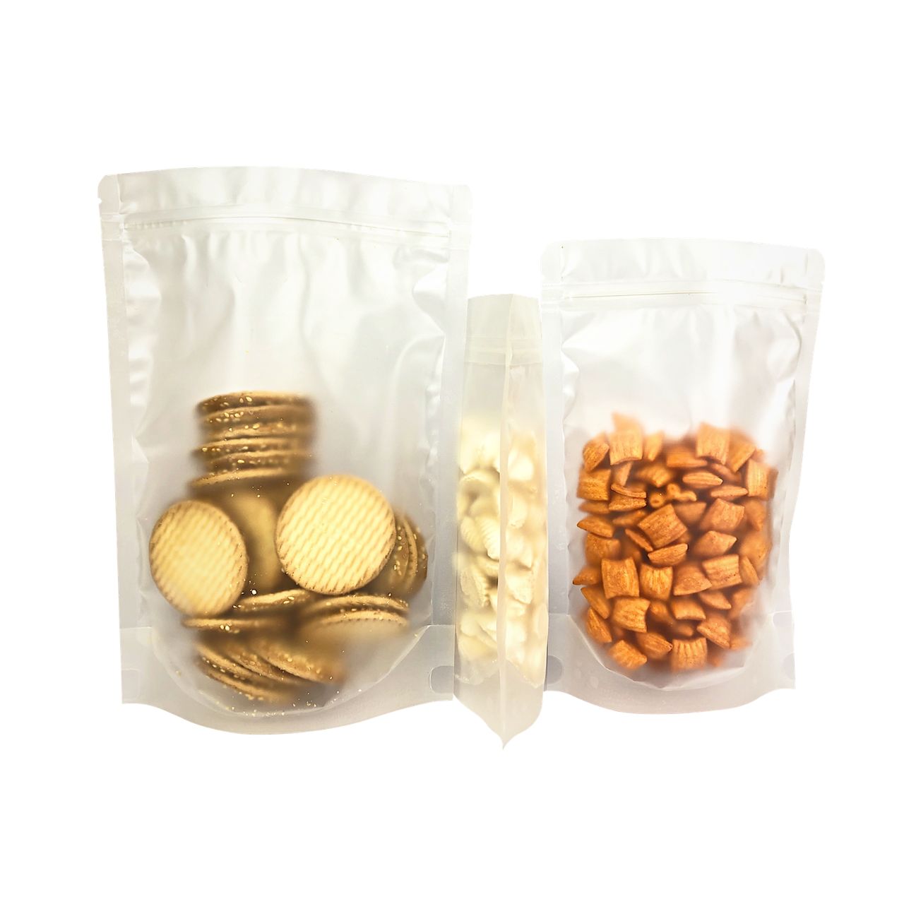 Matt Transparent Stand Pouch Bag (MOZ)