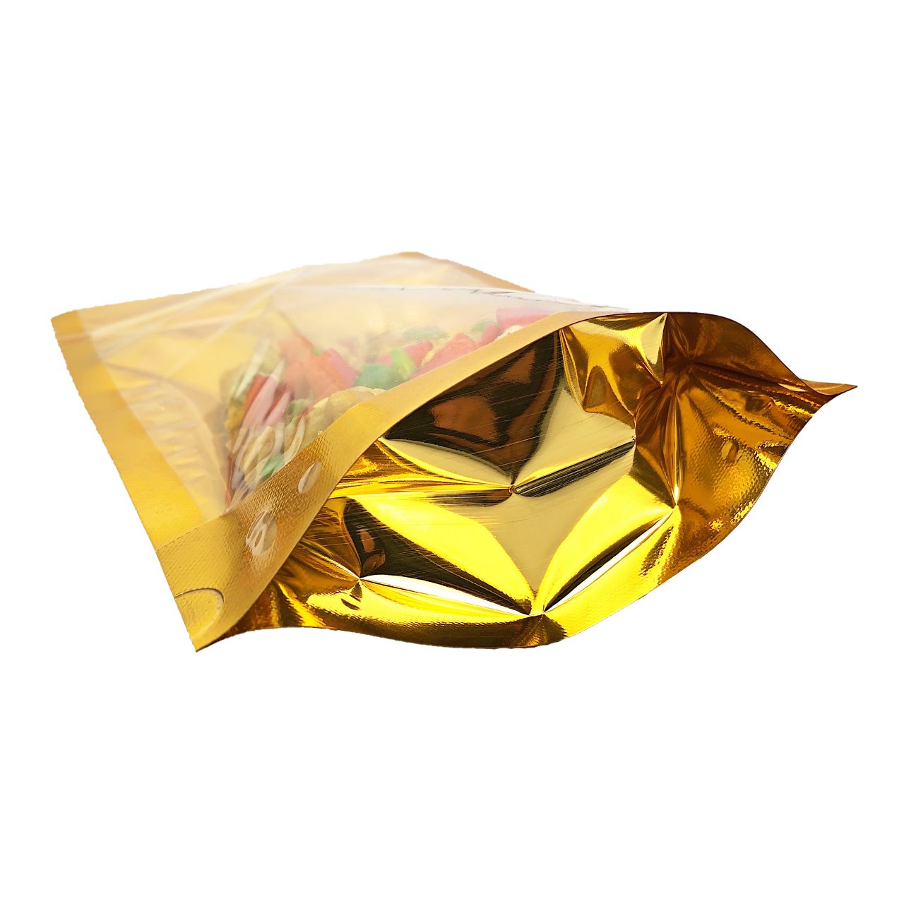 Semi-Gold Metalised Stand Pouch Bag (GGO)