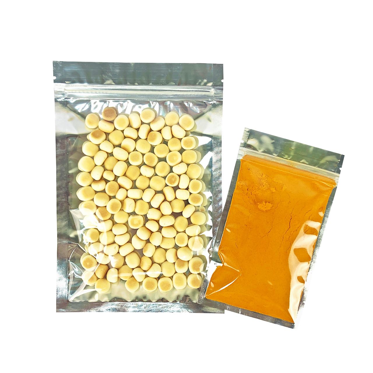 Semi-Metalised Zipper Bag (AOZ)