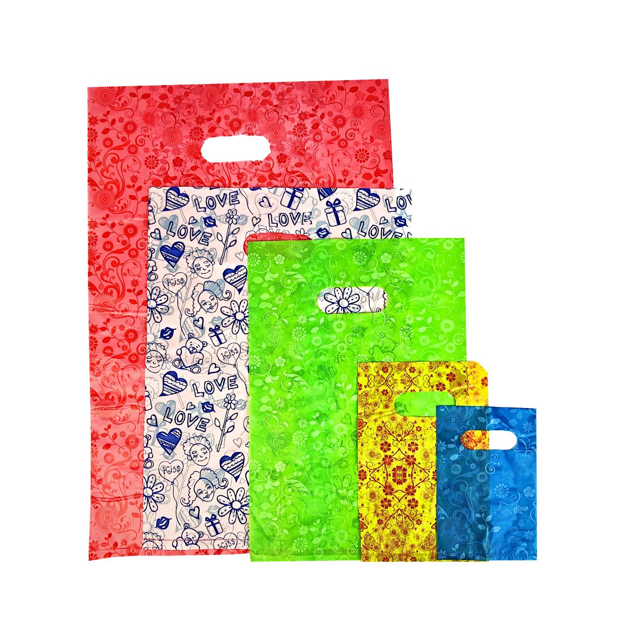 Thank You Bag with Die-cut Design on Top (TQ)