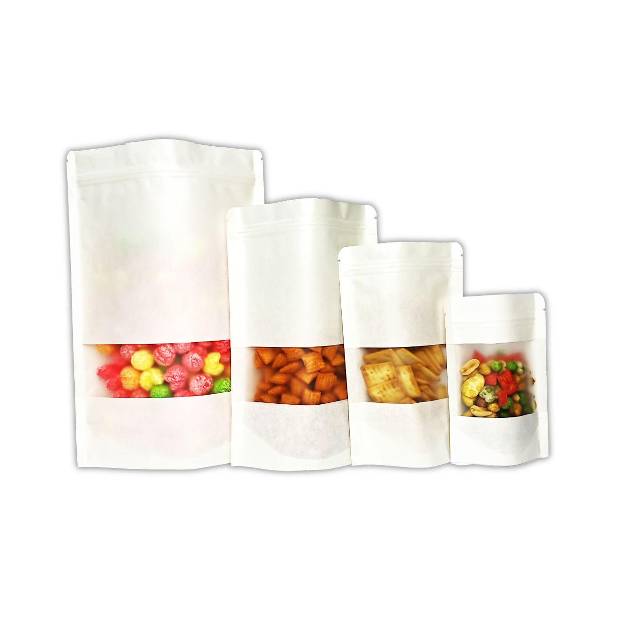 White Kraft Paper Bag (POZ-W)
